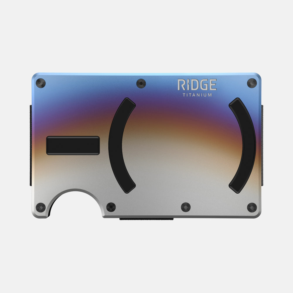 Ridge Wallet for MagSafe - Burnt Titanium