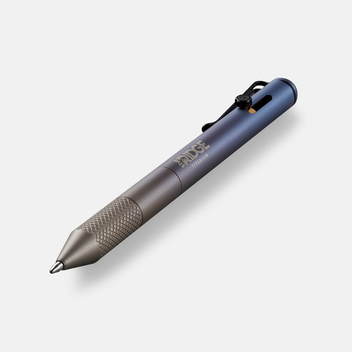 Ridge Bolt Action Pen - Burnt Titanium