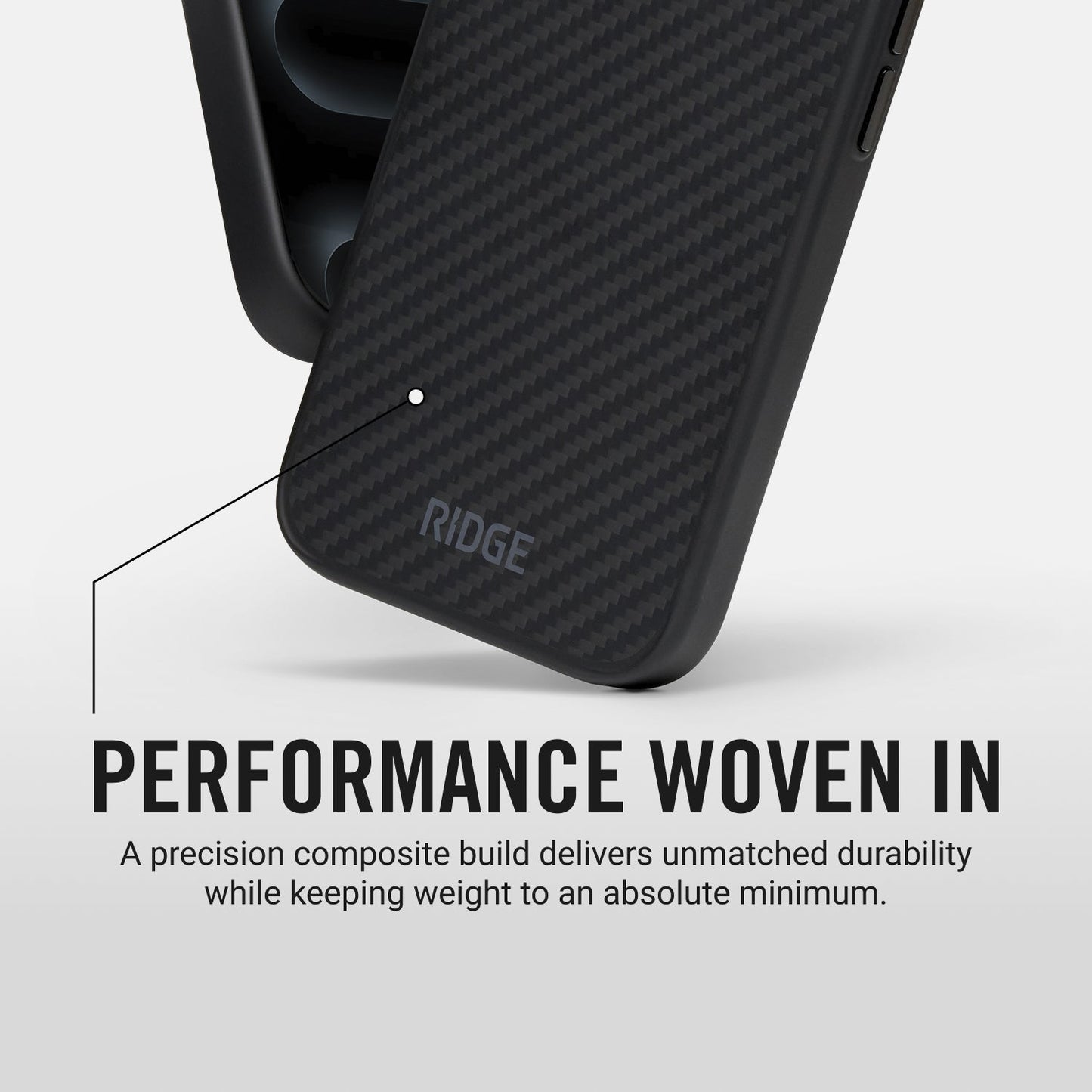 Ridge Phone Case - Carbon - iPhone 16 Pro Max