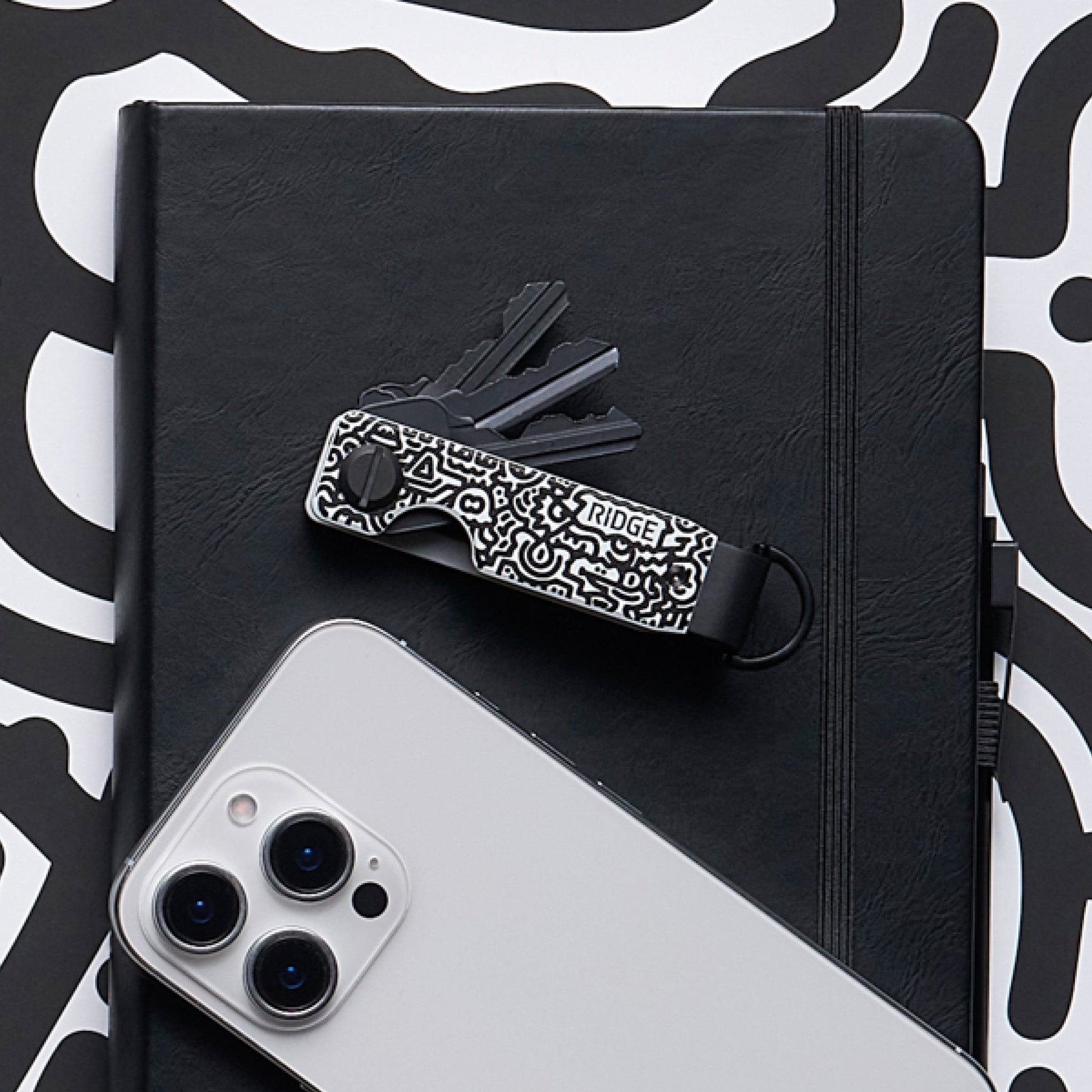 Ridge KeyCase - Mr Doodle