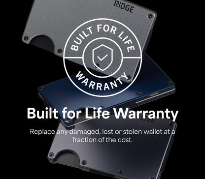 Ridge Wallet - Carbon Fiber 3k