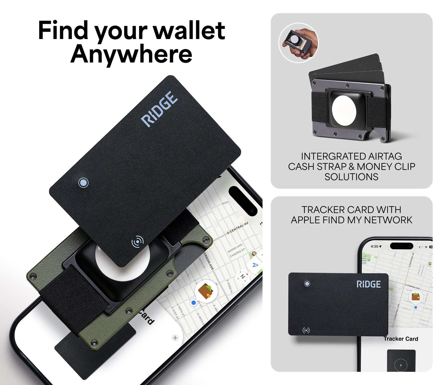 Ridge Wallet - Carbon Fiber 3k