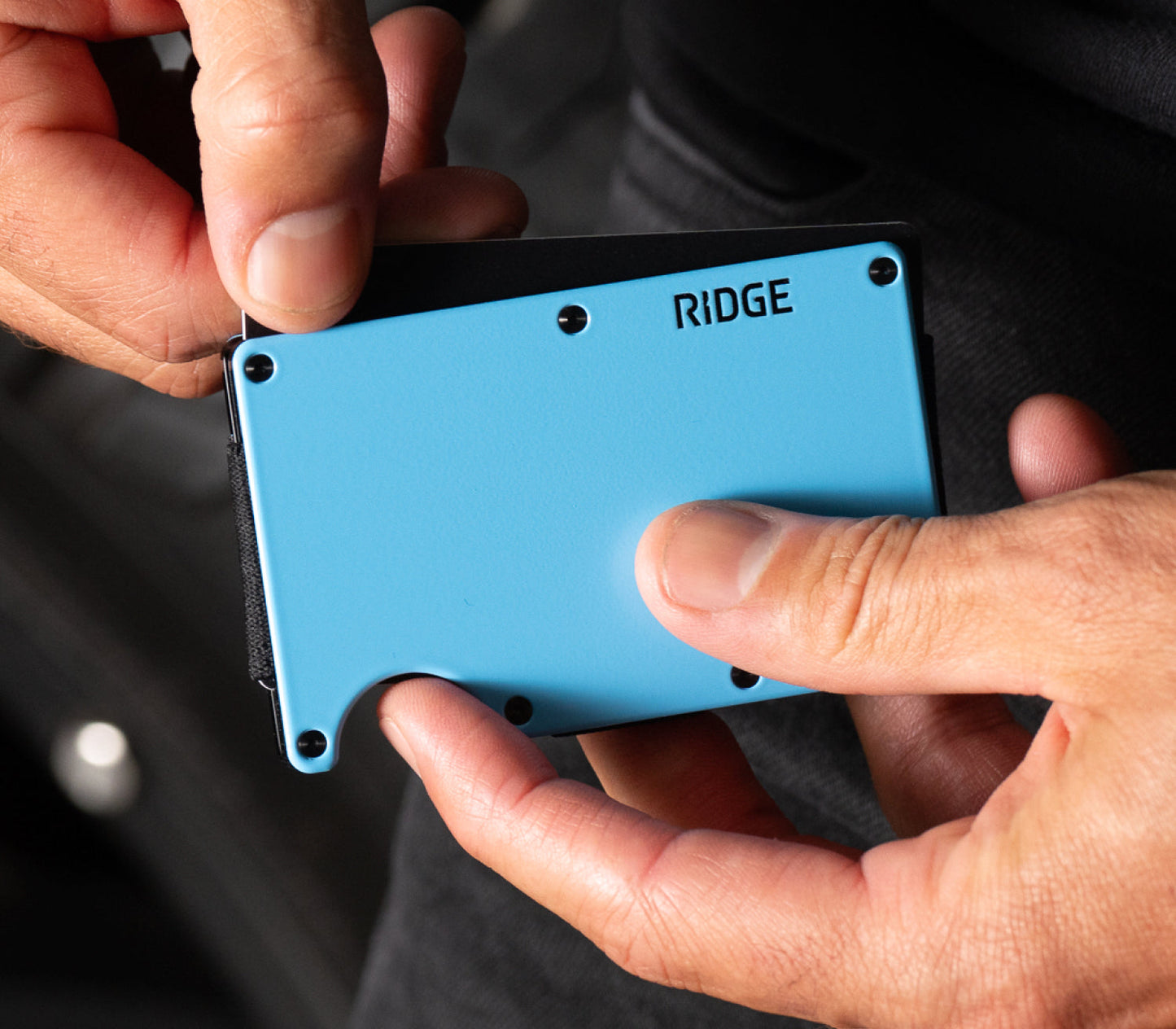 Ridge Wallet - Speedway Blue