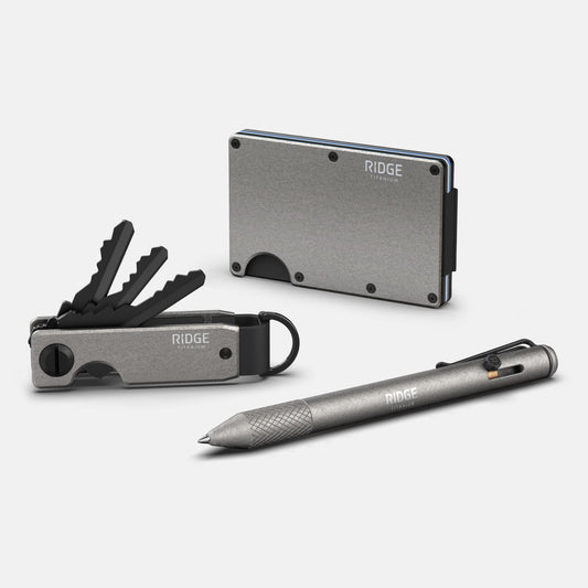 Daily Writer Kit - Stonewashed Titanium