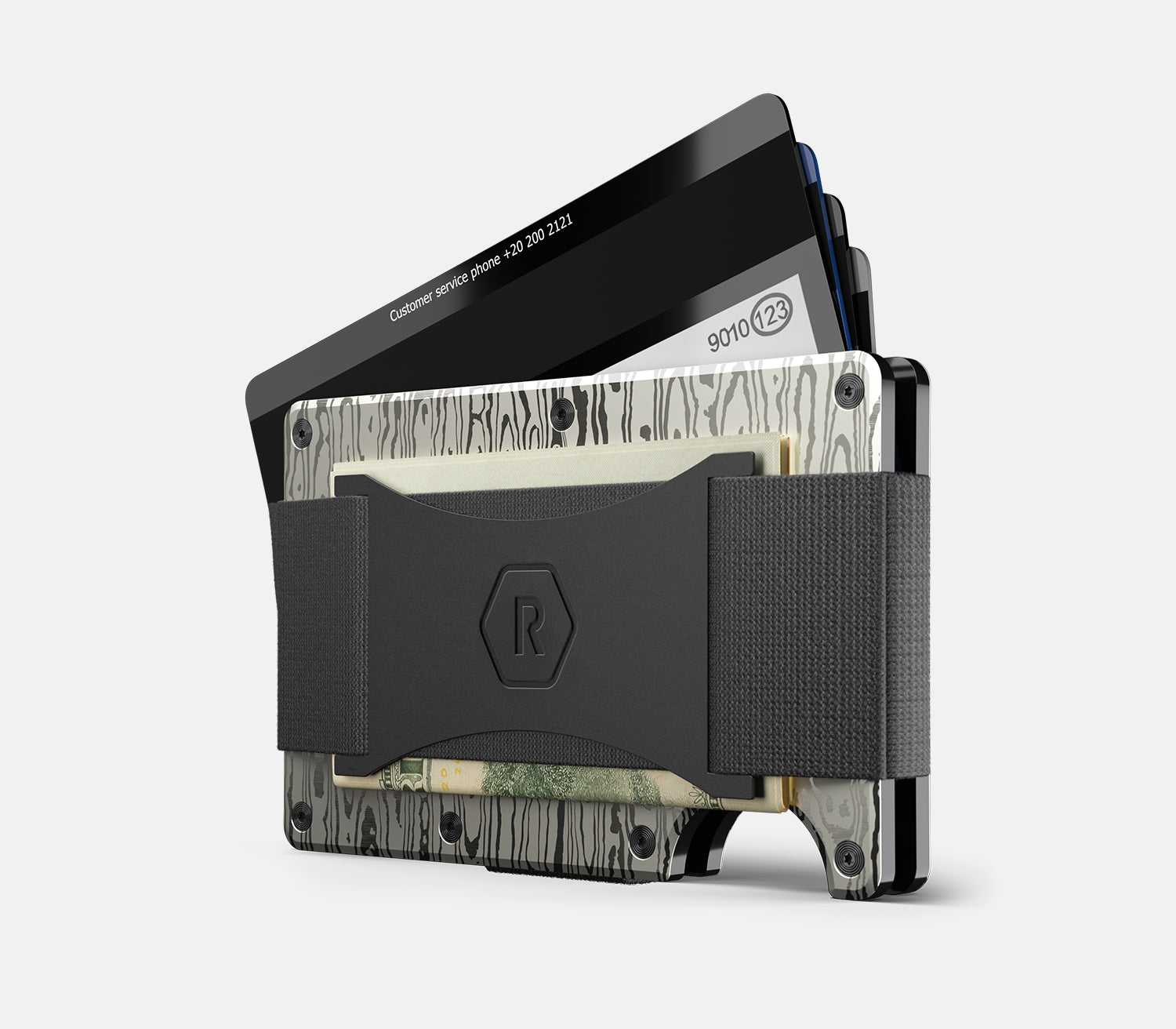 Ridge Wallet - Damascus