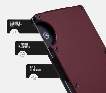 Ridge Wallet - Oxblood
