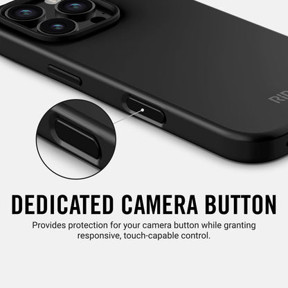 Ridge Phone Case - Matte Black - iPhone 16 Plus