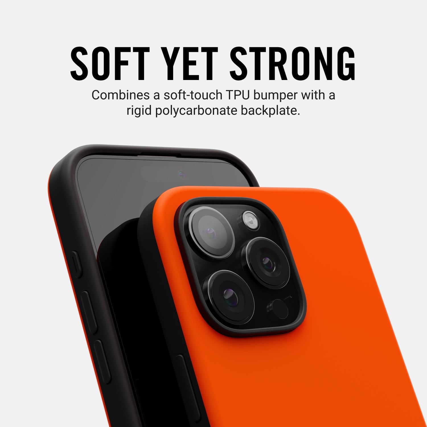 Ridge Phone Case - Basecamp Orange - iPhone 16 Pro